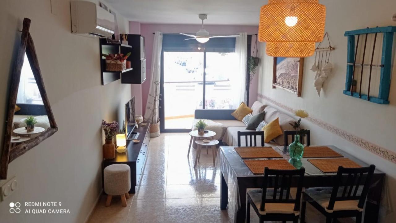 شقة La Pita- Terraza Con Vistas Al Mar & Parking, A 1 Min De La Playa كاربونيذاس المظهر الخارجي الصورة